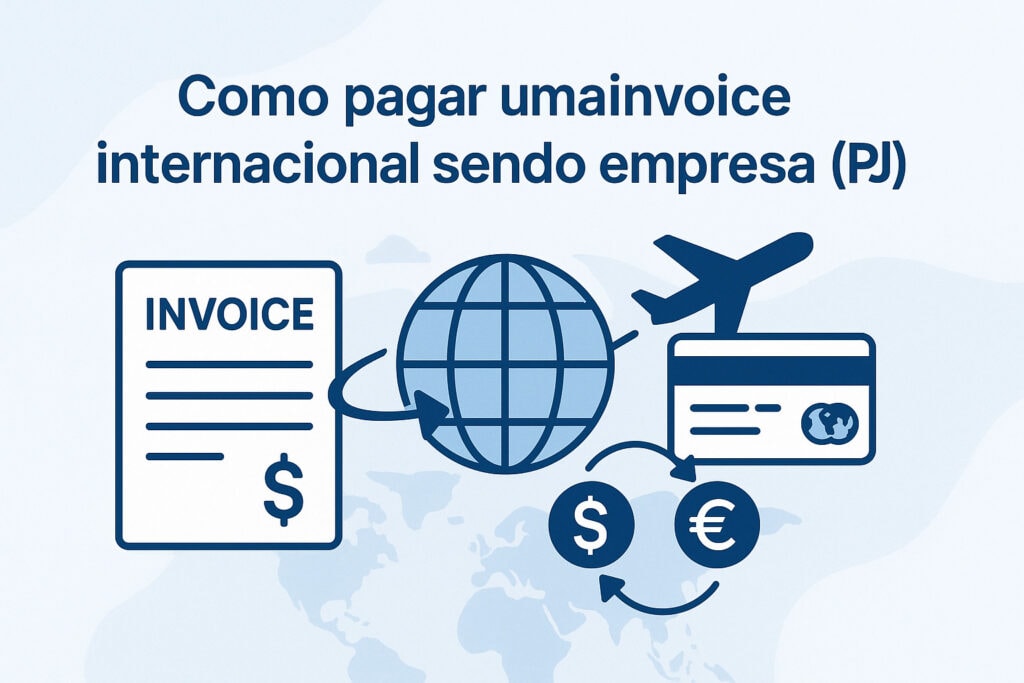 Como pagar uma invoice internacional passo a passo para empresas brasileiras
