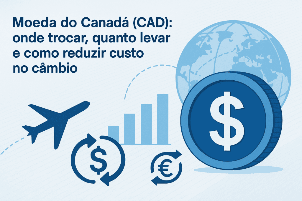 Moeda do Canadá (CAD): onde trocar