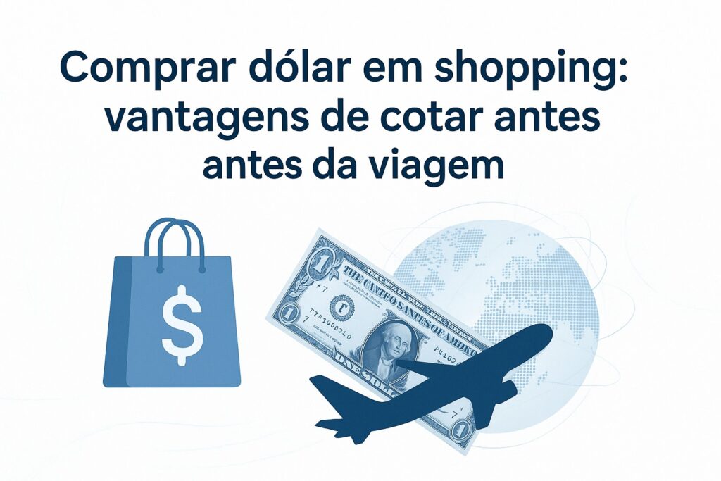 Comprar dólar em shopping com atendimento presencial da Sky Câmbio
