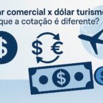 Dólar comercial x dólar turismo explicado pela Sky Câmbio